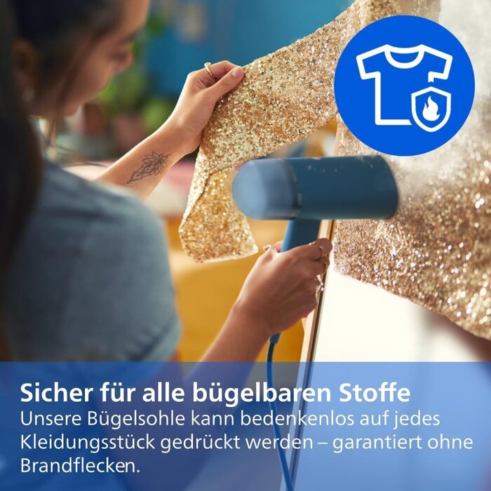 Philips Kompakter Vertikaler Handdampfglätter - 32% Rabatt
