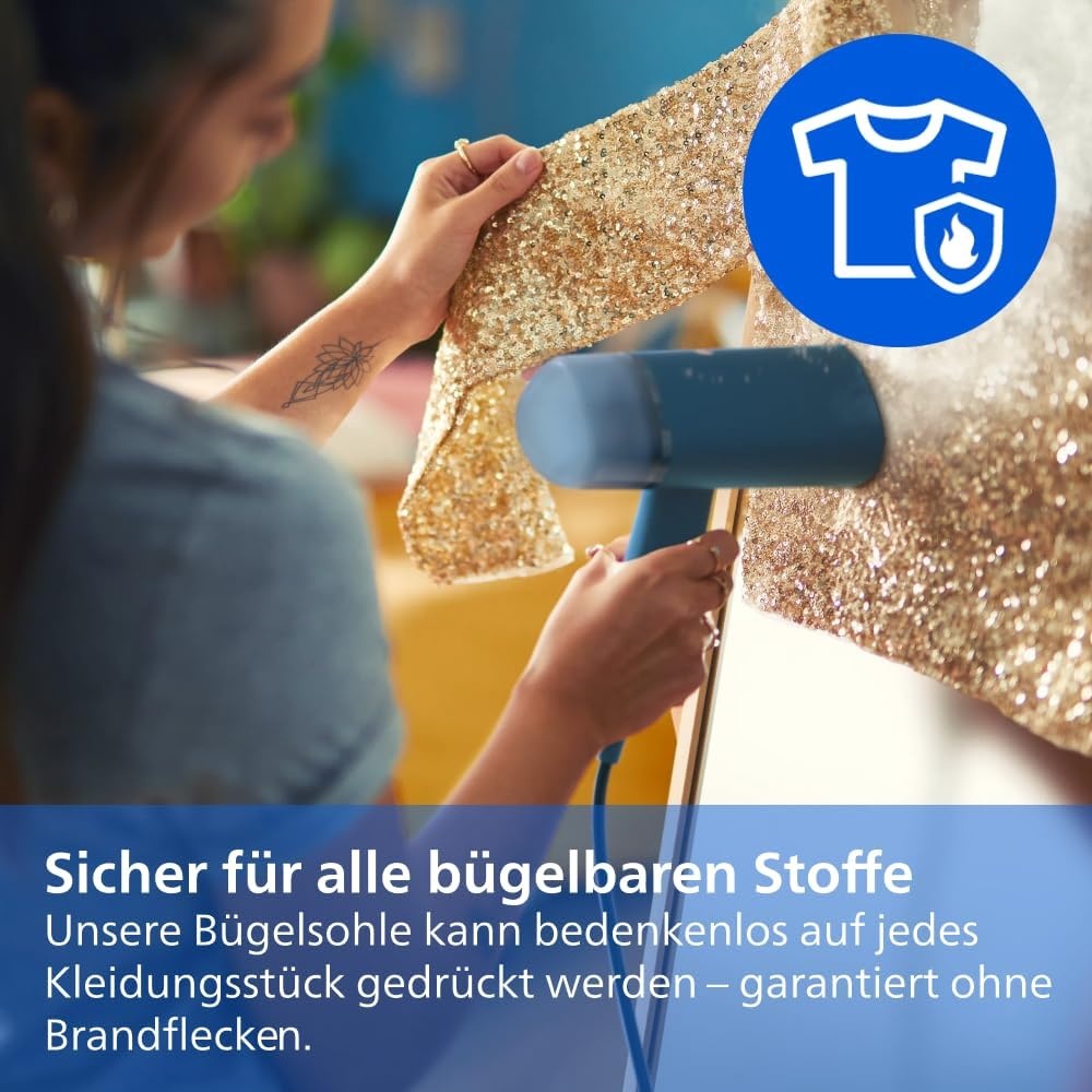 Philips Kompakter Vertikaler Handdampfglätter - 32% Rabatt
