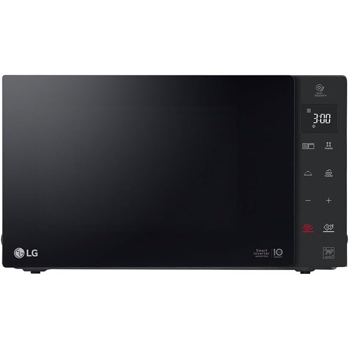 Mikrowelle mit Grill 25L 1000W - Schwarz - 34% Rabatt - Ausgepackt