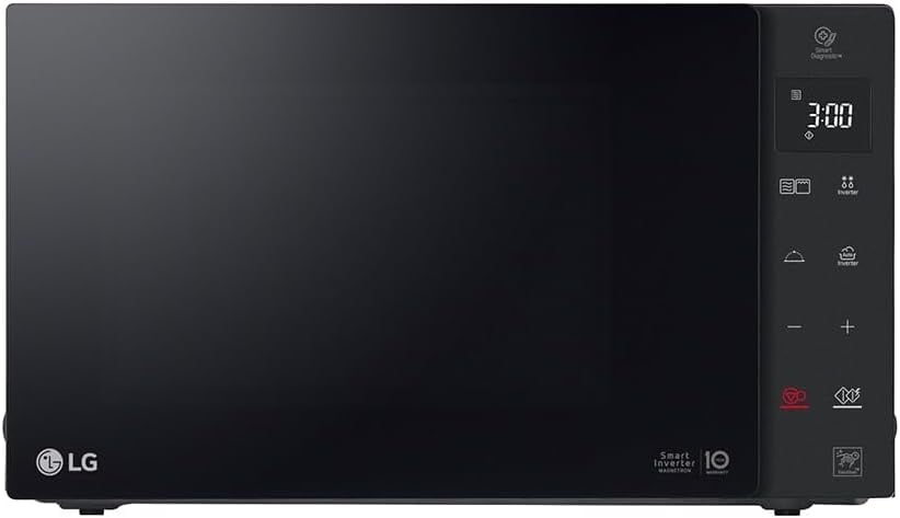 Mikrowelle mit Grill 25L 1000W - Schwarz - 34% Rabatt - Ausgepackt