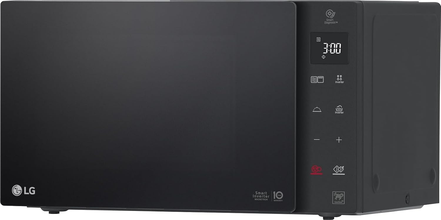 Mikrowelle mit Grill 25L 1000W - Schwarz - 34% Rabatt - Ausgepackt
