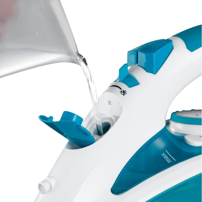 Dampfbügeleisen 2600W Keramiksohle Blau - 31% Rabatt