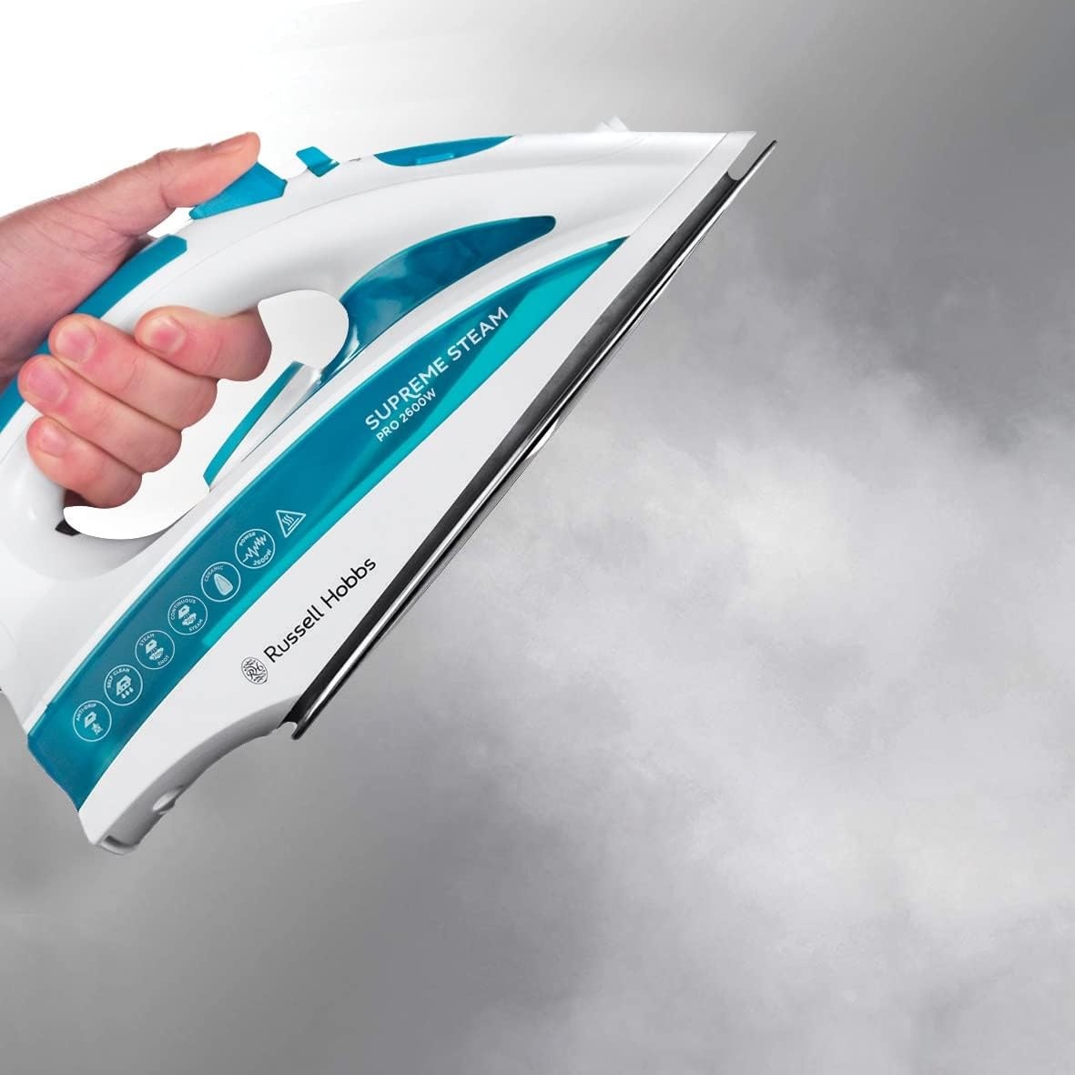 Dampfbügeleisen 2600W Keramiksohle Blau - 31% Rabatt
