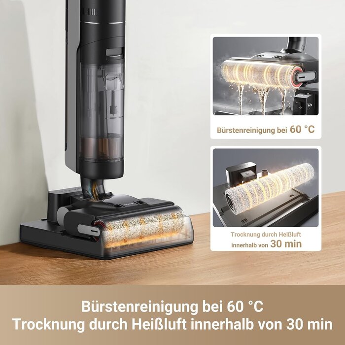 Kabelloser Nass- & Trockensauger - 35% Rabatt - 16.000 Pa Selbstreinigung