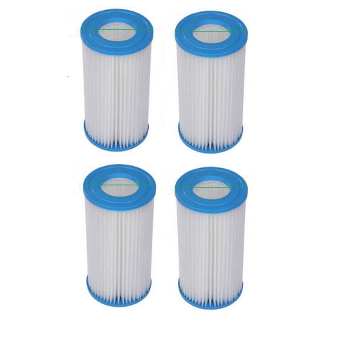 4x Ersatzfilter Typ 3 für Poolpumpen - 10% Rabatt - Für große Pools