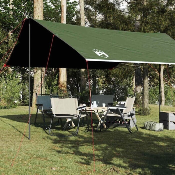 Camping-Vorzelt 460x305x210cm Grün - 33% Rabatt auf das ausgepackte Produkt