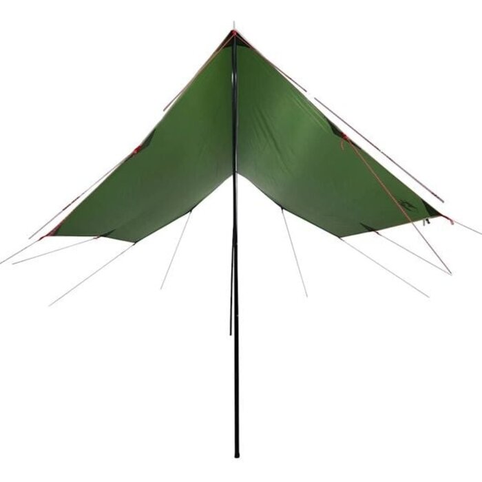 Camping-Vorzelt 460x305x210cm Grün - 33% Rabatt auf das ausgepackte Produkt