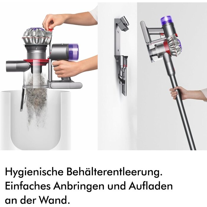 Kabelloser Staubsauger V8 Advanced - 35% Rabatt - Silber/Nickel