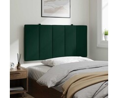 Vidaxl Kopfteilkissen Hanko 100 cm Dunkelgrün - Samt - 31% Rabatt