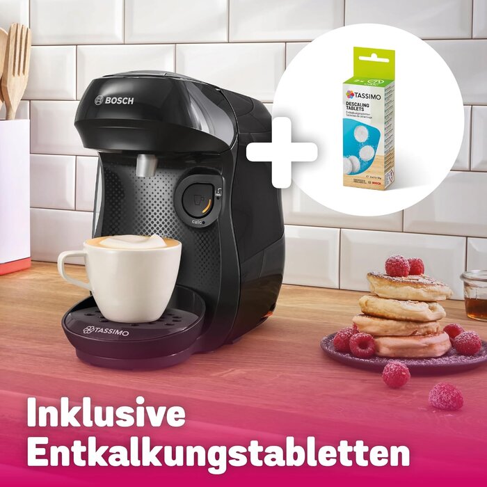 Kapselkaffeemaschine 1400W Schwarz - 33% Rabatt