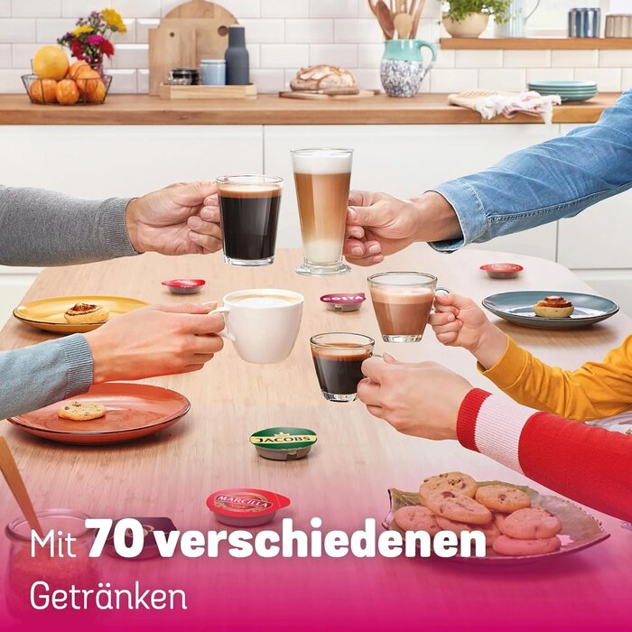 Kapselkaffeemaschine 1400W Schwarz - 33% Rabatt