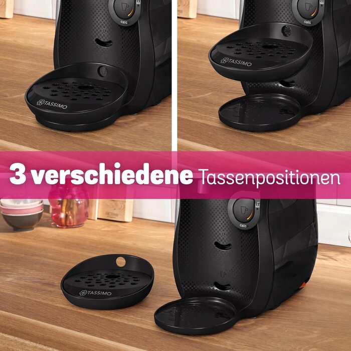 Kapselkaffeemaschine 1400W Schwarz - 33% Rabatt