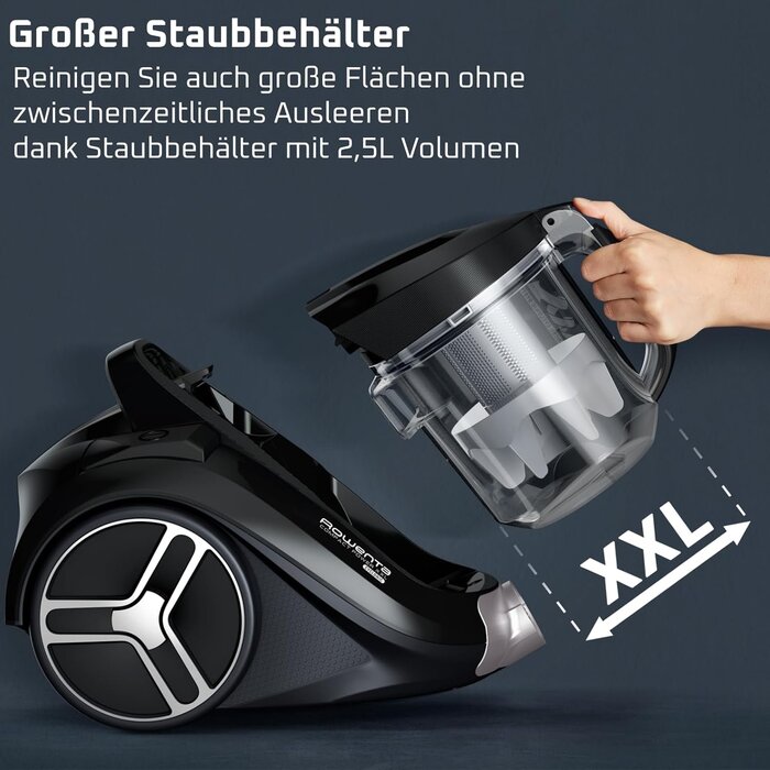 Beutelloser 900W Staubsauger mit Tierhaar-Set - Bronze - 35% Rabatt