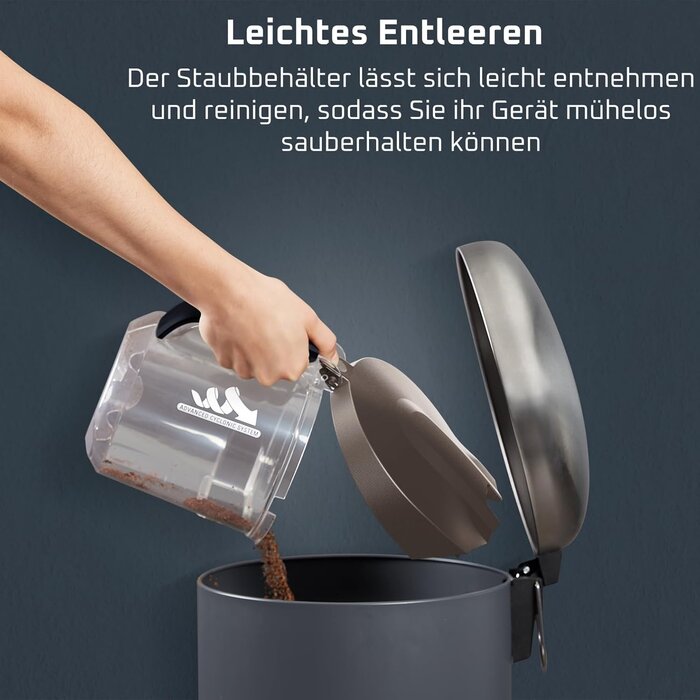 Beutelloser 900W Staubsauger mit Tierhaar-Set - Bronze - 35% Rabatt