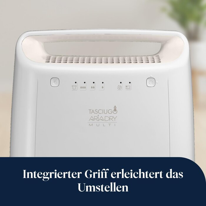 Leiser Luftentfeuchter mit Wäschetrocknung, 10L/Tag - 35% Rabatt
