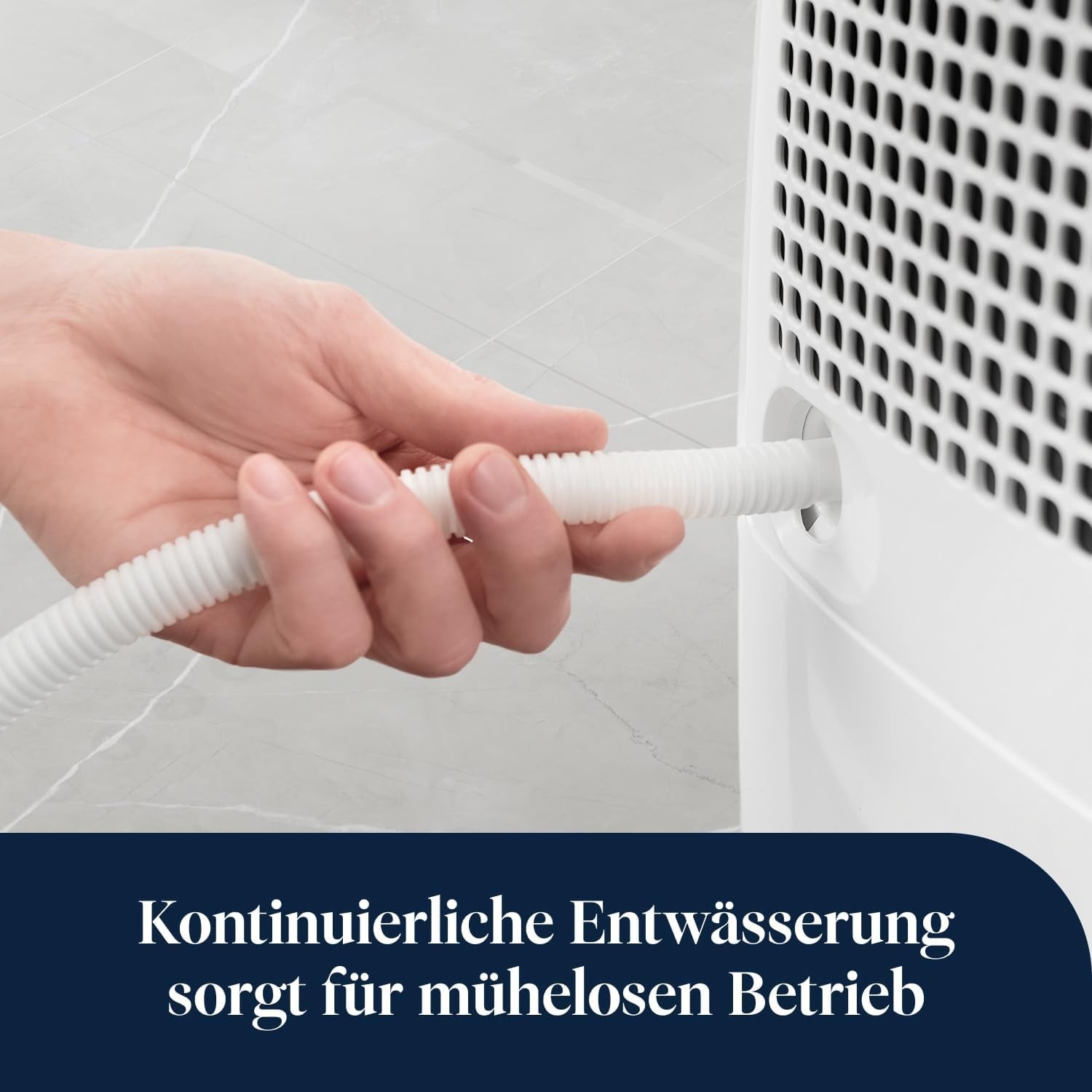 Leiser Luftentfeuchter mit Wäschetrocknung, 10L/Tag - 35% Rabatt