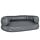 Ergonomisches Hundebett 60x42 cm Kunstleder Grau - 31% Rabatt