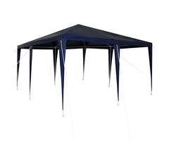 Vidaxl Partyzelt Blau 400x400cm - 34% Rabatt - Gartenpavillon für Events