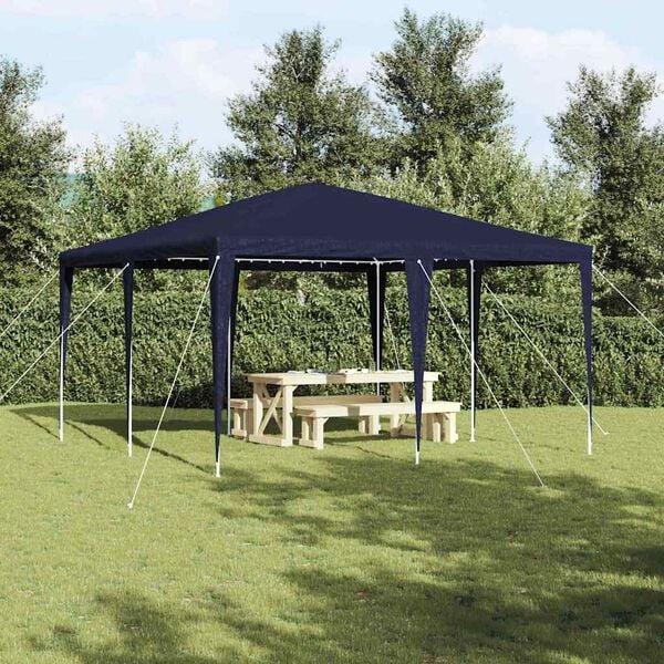 Vidaxl Partyzelt Blau 400x400cm - 34% Rabatt - Gartenpavillon für Events
