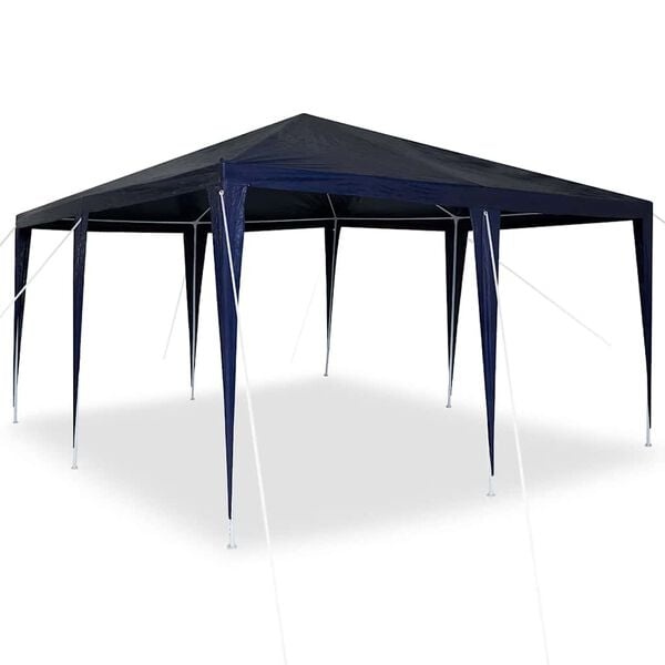 Vidaxl Partyzelt Blau 400x400cm - 34% Rabatt - Gartenpavillon für Events