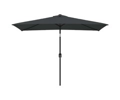 Vidaxl Sonnenschirm 300x200 cm Anthrazit - Stahlmast - 34% Rabatt