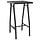 Eleganter Garten-Bartisch, Glas/Stahl, 60x60x110 cm - 34% Rabatt
