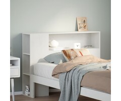 Vidaxl Kopfteil mit Stauraum 75 cm Kiefer Massiv Weiß - 34% Rabatt