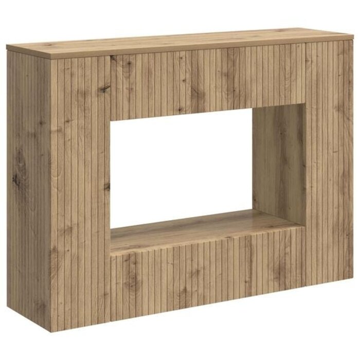 Vidaxl Konsolentisch Artisan Eiche, 101 x 29 x 74 cm - 34% Rabatt
