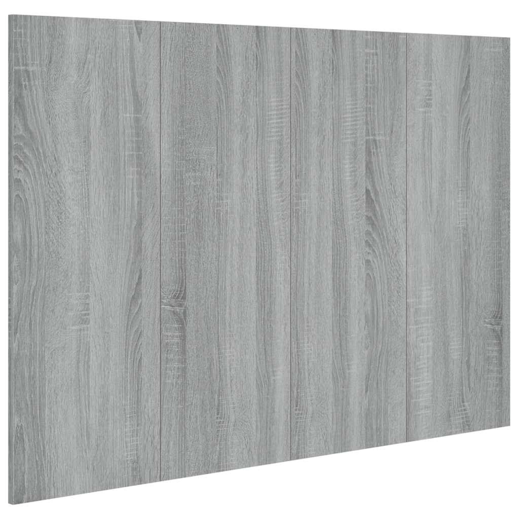 Vidaxl Bettkopfteil 120x80cm in Sonoma Eiche Grau - 31% Rabatt