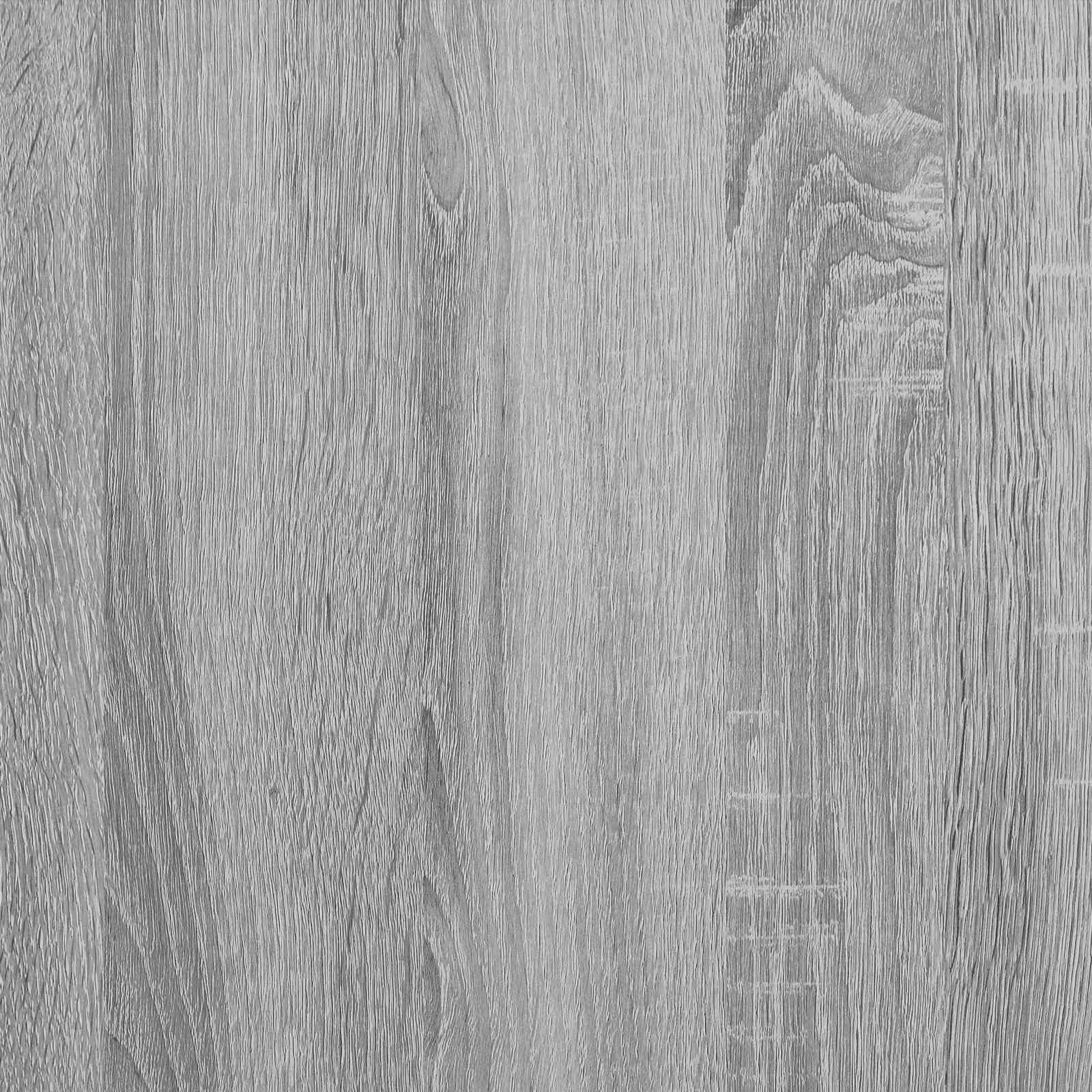 Vidaxl Bettkopfteil 120x80cm in Sonoma Eiche Grau - 31% Rabatt