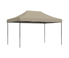 Vidaxl Faltbares Pop-up Partyzelt 440x292 cm, taupe - 34% Rabatt