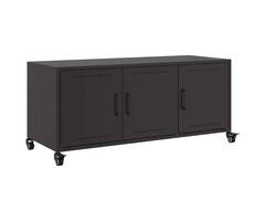 Vidaxl TV-Schrank aus schwarzem Stahl 100,5 cm - 34% Rabatt