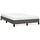 Eleganter Bettrahmen 120x190 cm in Dunkelgrau - Samt - 29% Rabatt