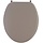 WC-Sitz MDF Taupe Matt 43,5 x 36,5 cm - 32% Rabatt
