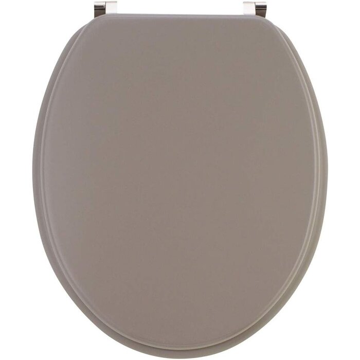 Amazon WC-Sitz MDF Taupe Matt 43,5 x 36,5 cm - 32% Rabatt