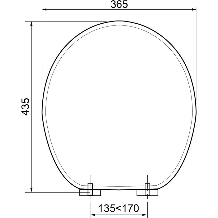 Amazon WC-Sitz MDF Taupe Matt 43,5 x 36,5 cm - 32% Rabatt