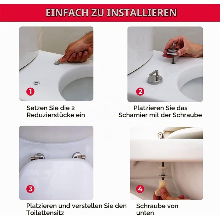 Amazon WC-Sitz MDF Taupe Matt 43,5 x 36,5 cm - 32% Rabatt
