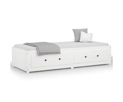 Vidaxl Tagesbett Massivholz Weiß 90x200 cm - 41% Rabatt