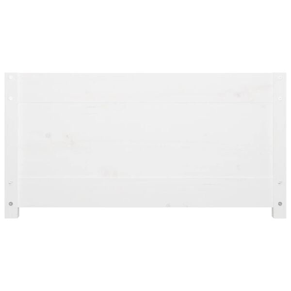 Vidaxl Tagesbett Massivholz 90x200 cm Weiß - 35% Rabatt