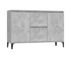 Vidaxl Sideboard in Betongrau 104x35x70 cm - 34% Rabatt - Top Industrial Design