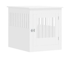 Vidaxl Hundehütte mit Ablage 64,5x80x71 cm Weiß - 34% Rabatt