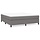 Stoff-Bettgestell Dunkelgrau 160x200 cm - 34% Rabatt - Ausgepackt