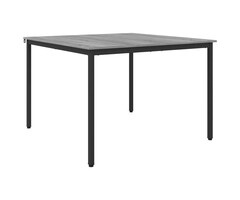 Vidaxl Moderner quadratischer Esstisch, 110x110 cm, Grau Sonoma - 34% Rabatt