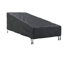 Vidaxl Gartenmöbel Abdeckhaube 210x80x75cm, 420D Oxford, Schwarz - 30% Rabatt