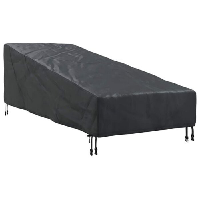 Vidaxl Gartenmöbel Abdeckhaube 210x80x75cm, 420D Oxford, Schwarz - 30% Rabatt