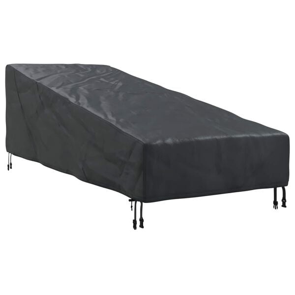 Vidaxl Gartenmöbel Abdeckhaube 210x80x75cm, 420D Oxford, Schwarz - 30% Rabatt