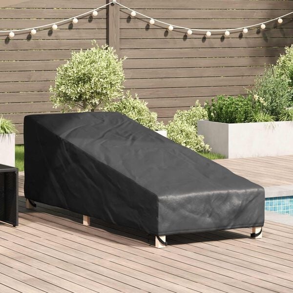 Vidaxl Gartenmöbel Abdeckhaube 210x80x75cm, 420D Oxford, Schwarz - 30% Rabatt