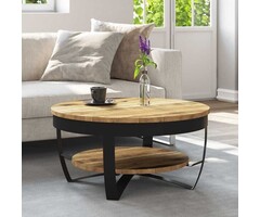 Couchtisch 65x32 cm Massivholz Mango - 34% Rabatt