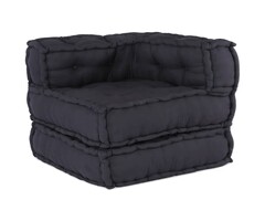 Vidaxl Modulärer Sitzhocker 70x70x54 cm Anthrazit - 34% Rabatt