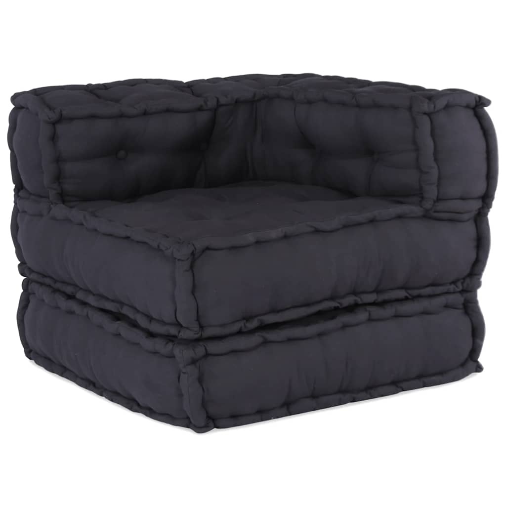 Vidaxl Modulärer Sitzhocker 70x70x54 cm Anthrazit - 34% Rabatt